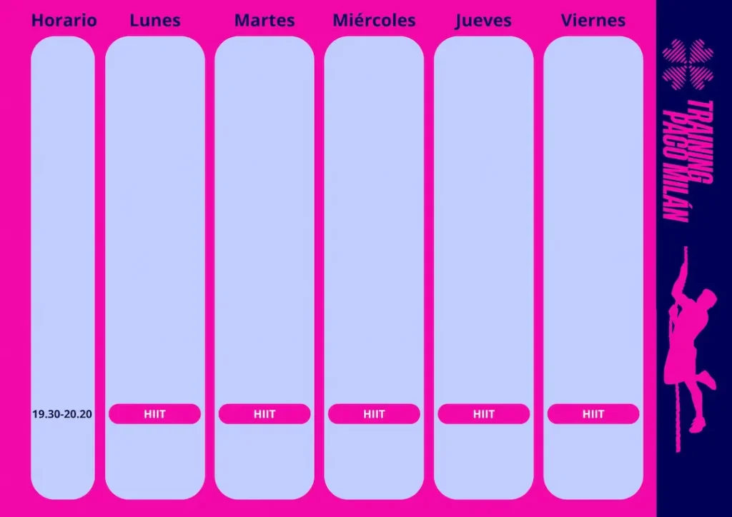 Consulta horario de actividad Pilates