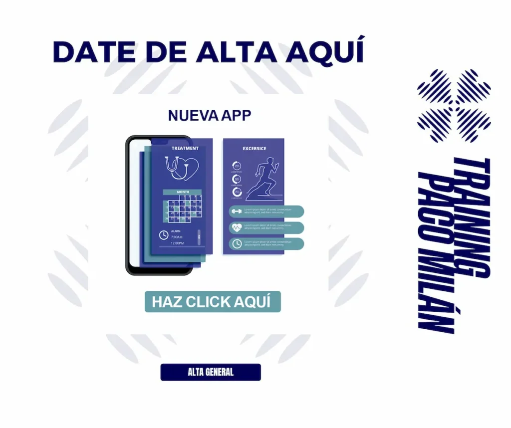 Date de alta en Training Paco Milán